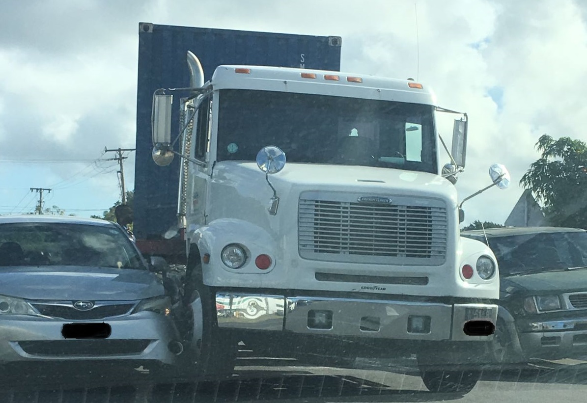 Traffic Alert: Accident at Everton Weekes Roundabout - Loop Barbados